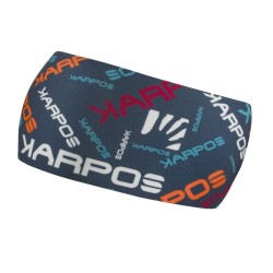 Hodebånd Karpos Lavaredo Headband Verdensrommet/Scarlet ibis